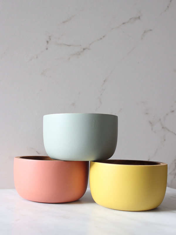 Aca Wooden Bowls